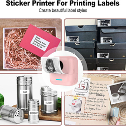 پرینتر لیبل زن ناب سل مدل پرتابل حرارتی شارژی کد NAAB001