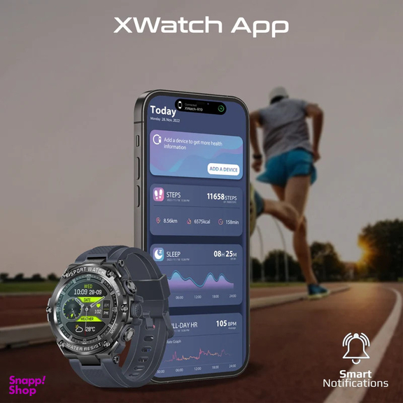 ساعت هوشمند پرومیت مدل XWATCH-R19.GR
