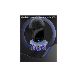 میکروفون بی سیم یقه ای دو کاربر مدل Boss R8 Wireless Microphone