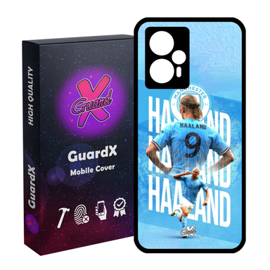 کاور گارد ایکس طرح ارلینگ هالند مدل Glass10575 مناسب گوشی موبایل شیائومی Poco F5/Redmi Note 12 Turbo