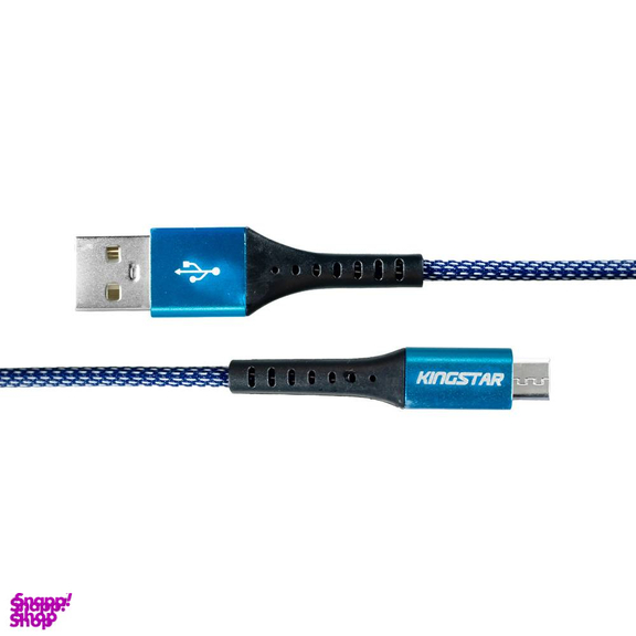 کابل تبدیل USB به microUSB کینگ استار مدل K125A طول 110 سانتی‌متر