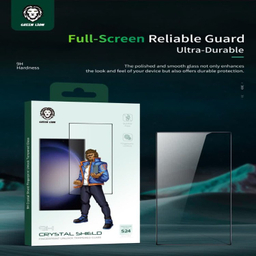 محافظ صفحه نمایش گرین لاین مدل Crystal Shield S24 Ultra Glass