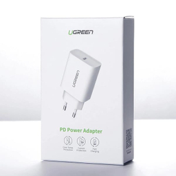 شارژر دیواری 20 وات با پورت USB-C PD یوگرین مدل CD137 کد 60450