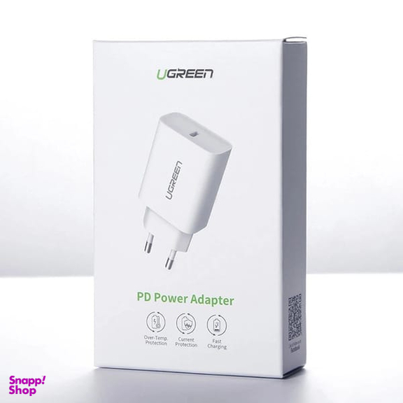 شارژر دیواری 20 وات با پورت USB-C PD یوگرین مدل CD137 کد 60450