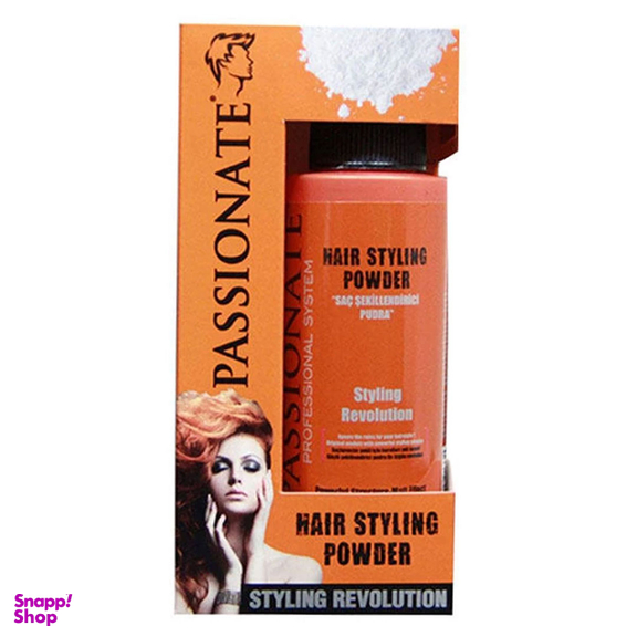 پودر حالت دهنده مو پشینت مدل Styling Revolution رنگ نارنجی وزن 20 گرم