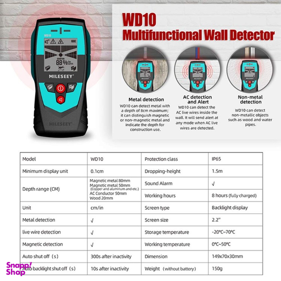اسکنر دیوار مایلسی کد WD10