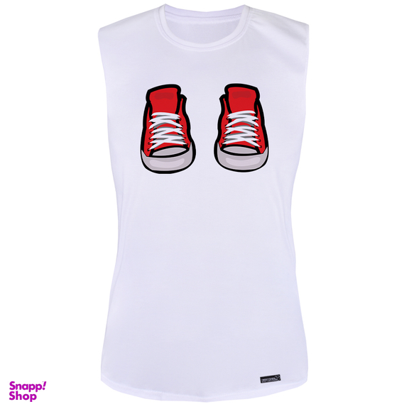 تاپ زنانه 27 مدل All Star Shoes کد MH1127 رنگ سفید