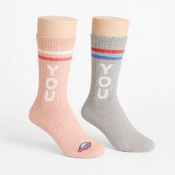 جوراب ساق بلند بچگانه کولزیون مدل Pk کد 02 مجموعه 2 عددی