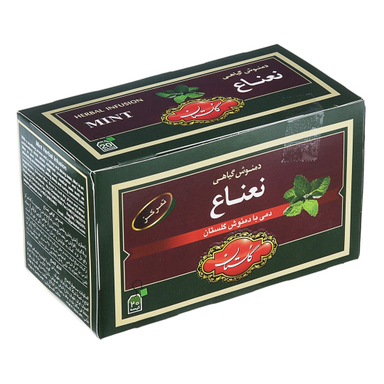 دمنوش گیاهی نعناع گلستان بسته 20 عددی