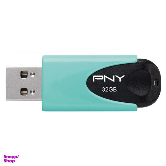 فلش مموری پی ان وای مدل Attache 4 USB 2.0 سریال FD32GATT4PAS1KA-EF ظرفیت 32 گیگابایت