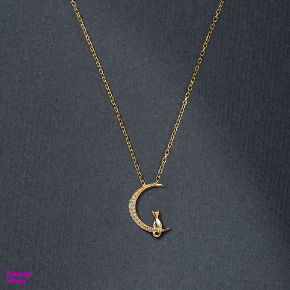 گردنبند طلا 18 عیار زنانه جواهری سون کد 3207