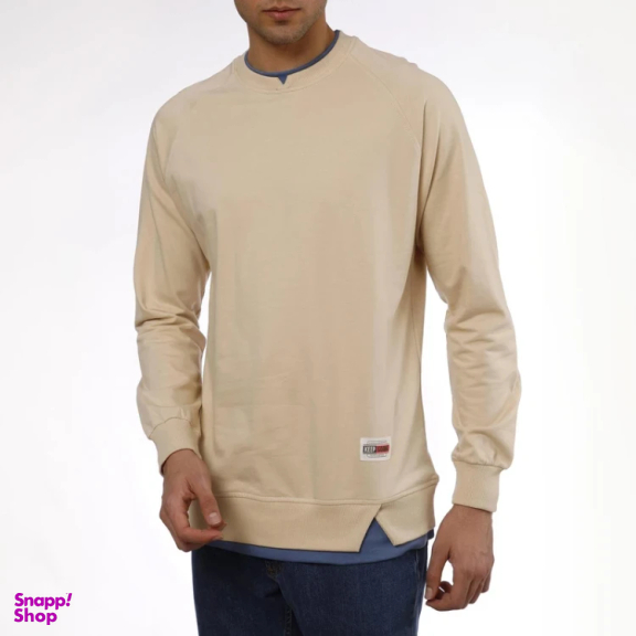 سویشرت مردانه مدل GD-s-17291967 رنگ کرم