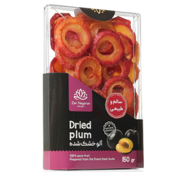 میوه‌ خشک زرنگاران طعم پرتقال و توت فرنگی و کیوی و آلو وزن 430 گرم بسته 4 عددی