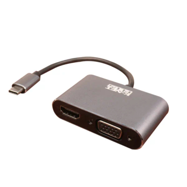 تبدیل Type-C به HDMI/VGA کی نت پلاس مدل KP-DO11