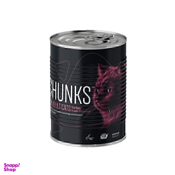 کنسرو غذای گربه فیفورا طعم گوشت بوقلمون در سس وزن 400 گرم