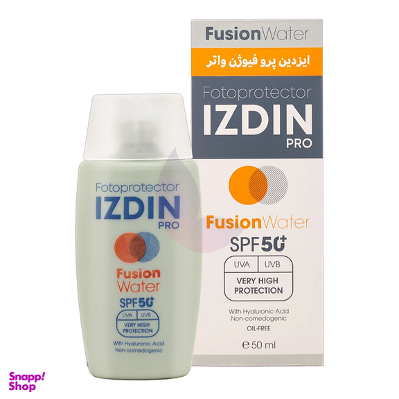 فلویئد ضد آفتاب ایزدین پرو مدل fusion حجم 50 میلی لیتر