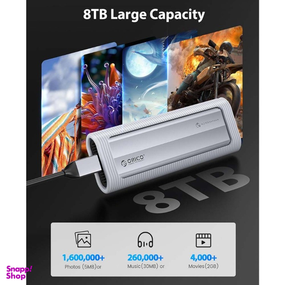 باکس هارد M.2 SSD اوریکو مدل AXM2-G2-V1