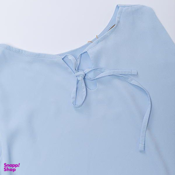 تاپ زنانه برنس مدل نوشا رنگ آبی روشن