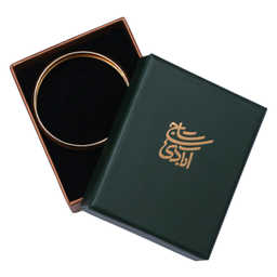 النگو طلا 18 عیار زنانه گالری تاج آبادی طرح آوا کد 471