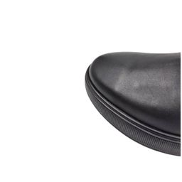 نیم بوت طبی مردانه چرم ریباری مدل Z10 رنگ مشکی