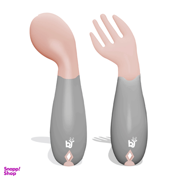 ست قاشق و چنگال زاویه‌دار بیبی‌ جم مدل art 703