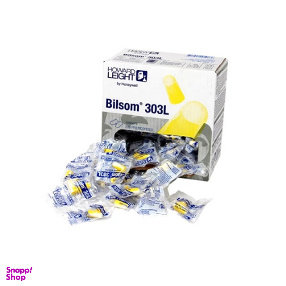 گوش گیر اسفنجی هاوارد لایت مدل Bilsom 303L بسته 100 جفتی
