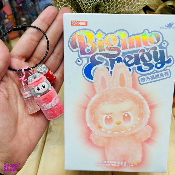 اسباب بازی شانسی مدل لبوبو انرژی به همراه آویز کوکاکولا کد 32 مجموعه 2 عددی