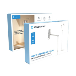 پایه نگهدارنده گوشی موبایل و تبلت پاورولوژی مدل Multi Joint Floor Stand PTBS170