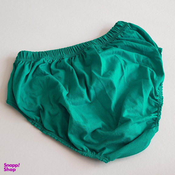 شورت مردانه برهان تن پوش مدل پنبه ای کد 1001 رنگ سبزآبی