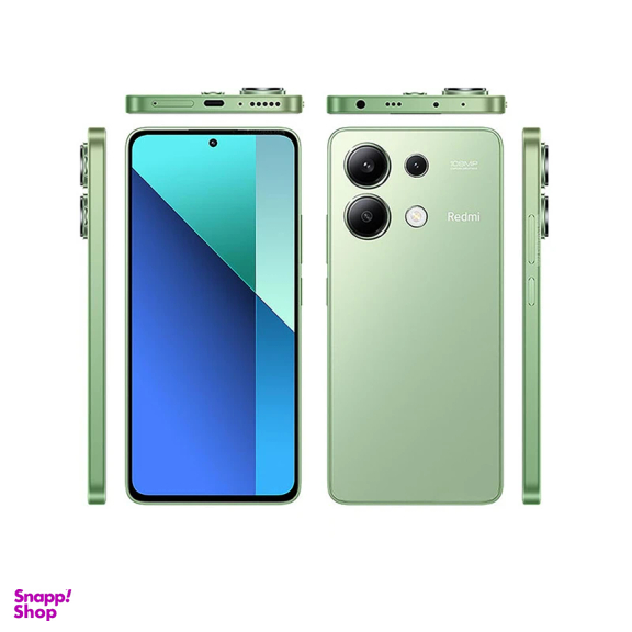 گوشی موبایل شیائومی مدل Redmi Note 13 4G دو سیم کارت ظرفیت 256 گیگابایت رم 8 گیگابایت