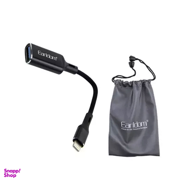 مبدل OTG آیفون USB به Lightning ارلدام مدل ET-OT81