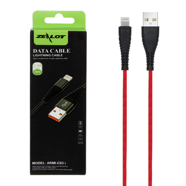 کابل شارژ فست آیفون زیلوت مدل ARMI-C03i طول ۱ متر