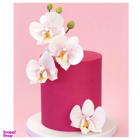 قالب فوندانت به گز مدل ست گل ارکیده اسلیپر مجموعه 13 عددی