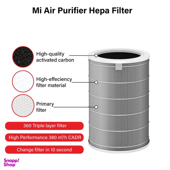 فیلتر دستگاه تصفیه کننده شیاومی مدل HEPA