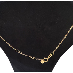 گردنبند طلا 18 عیار زنانه مدل صبا کد 856