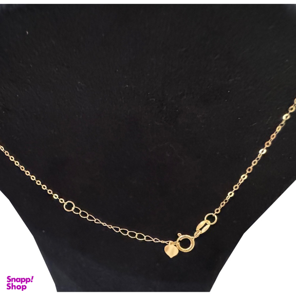 گردنبند طلا 18 عیار زنانه مدل صبا کد 856