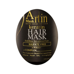 ماسک مو آرتین مدل Keratin حجم 500 میلی لیتر