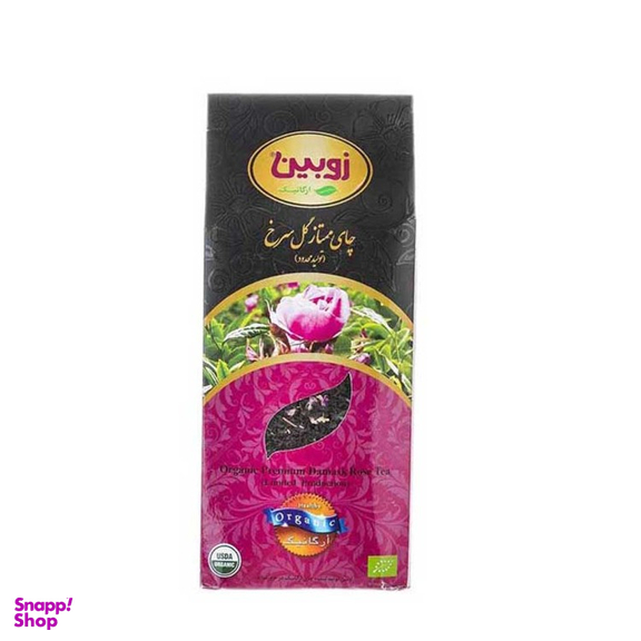 چای ممتاز گل سرخ ارگانیک زوبین وزن 180 گرم