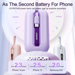 پاوربانک جوی روم مدل JR-L012 mini ظرفیت 10000 میلی آمپر ساعت