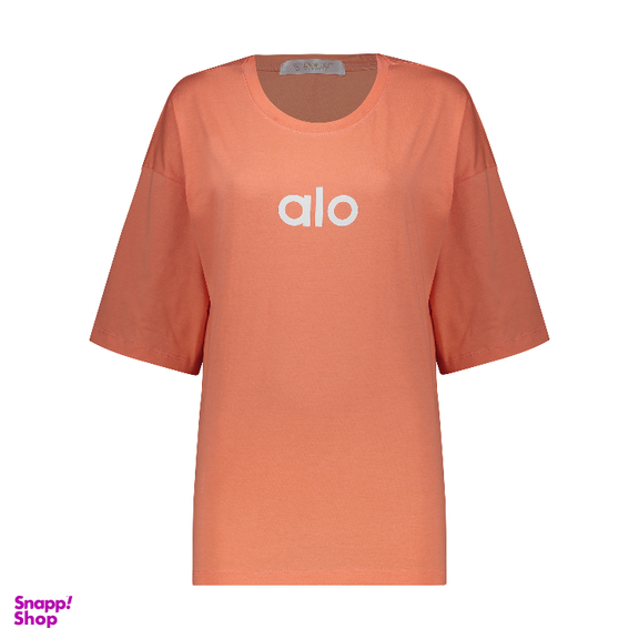 ست تیشرت و شلوار زنانه لوینت مدل alo کد 6404 رنگ گلبهی