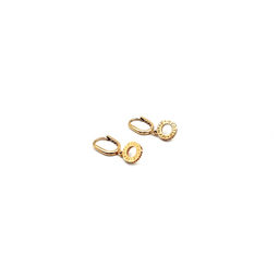 گوشواره طلا 18 عیار زنانه مدل بولگاری کلیپسی کد 133004