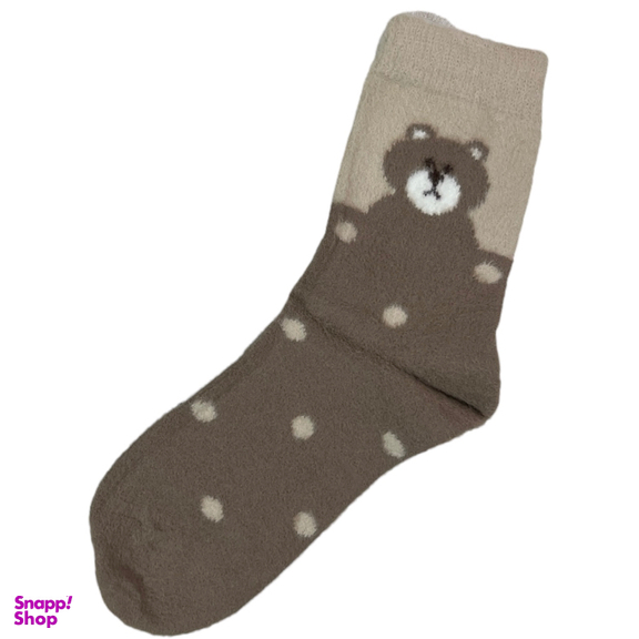جوراب زنانه کوکو اند هانا طرح خرس کد Co-5