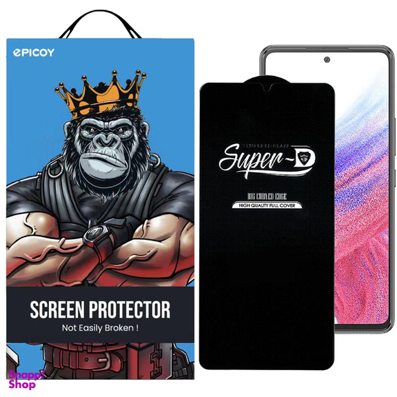 محافظ صفحه نمایش اپیکوی مدل Super 5D مناسب برای گوشی موبایل سامسونگ Galaxy A23/A13/A12/A32 5G/M12/M32 5G/A03s/A03/A03 Core/A02s/A02/F02s/M02/F12/F23/M02s/M33 5G/M23/F23 5G/M13 4G/F13 4G