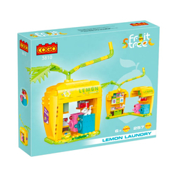 لگو 257 قطعه کوگو مدل فروشگاه اتوشویی طرح لیمو