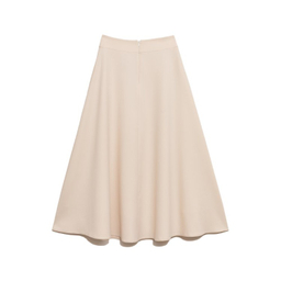 دامن زنانه برنس مدل سمانه رنگ کرم روشن