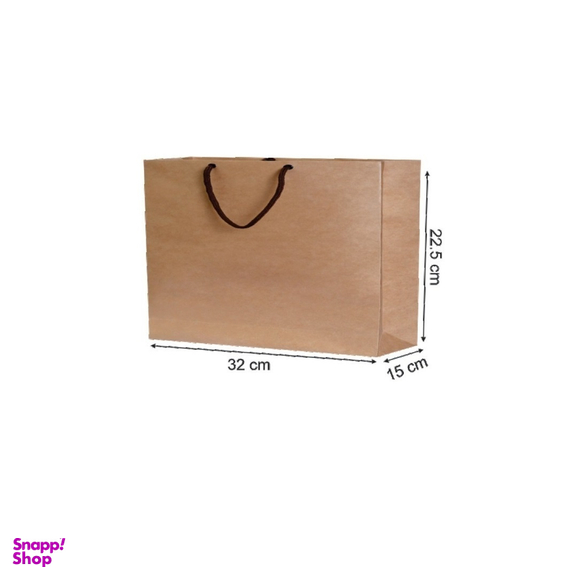 پاکت هدیه مدل ساده کد KS10 سایز 32×15 سانتی‌ متر