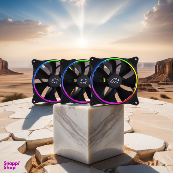فن کیس تسکو مدل G FAN 330 مجموعه 3 عددی