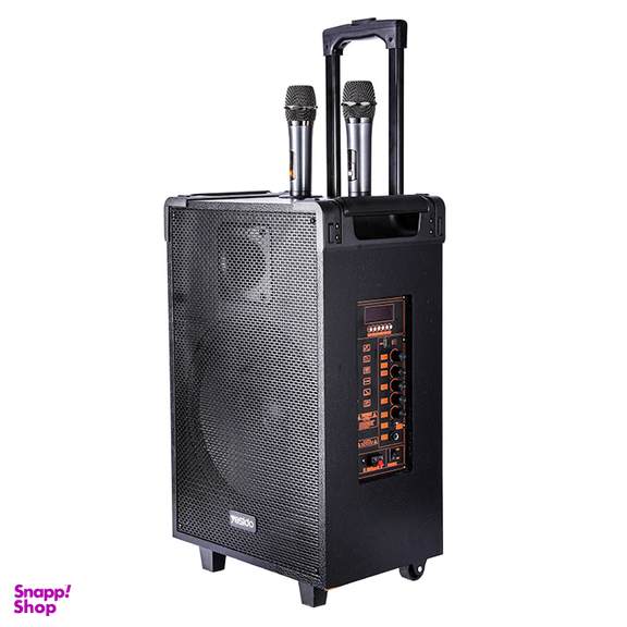 اسپیکر 12 اینچ یسیدو مدل YESIDO YSW16 به همراه 2 میکروفون و ریموت کنترل