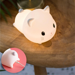 چراغ خواب کودک طرح بچه گربه کد L17