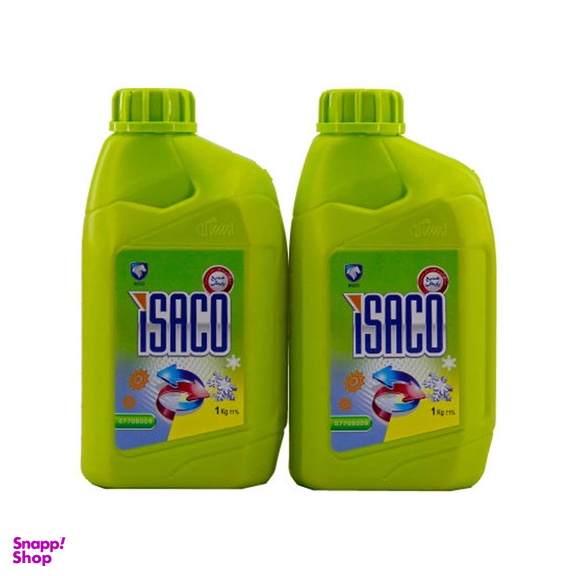 ضد یخ خودرو ایساکو مدل 07708009 حجم 1000 میلی لیتر بسته 2 عددی